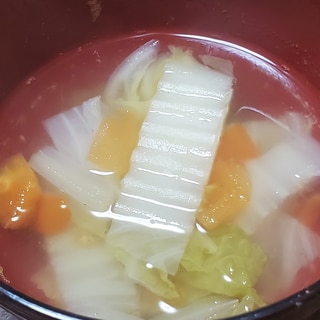 トマトと白菜のスープ